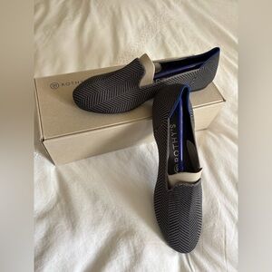 NEW ROTHY'S Rare Nordstrom Exclusive Loafer Flannel Herringbone Size 7.5